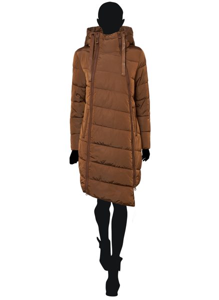 Giacca invernale donna Due Linee - Marrone -