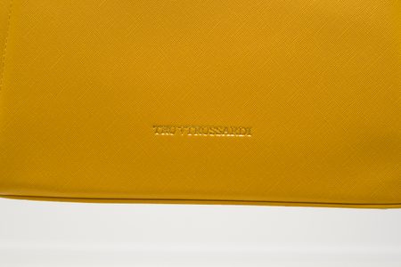 Bolso de cuero de mano para mujer Tru Trussardi - Amarillo -