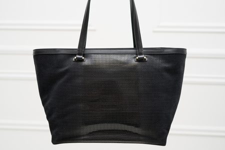 Real leather shoulder bag Cavalli Class - Black -