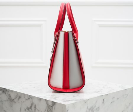 Borsa a mano da donna in pelle Glamorous by GLAM - Rosso -