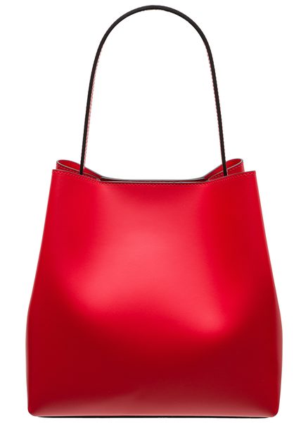 Real leather shoulder bag Glamorous by GLAM - Red -