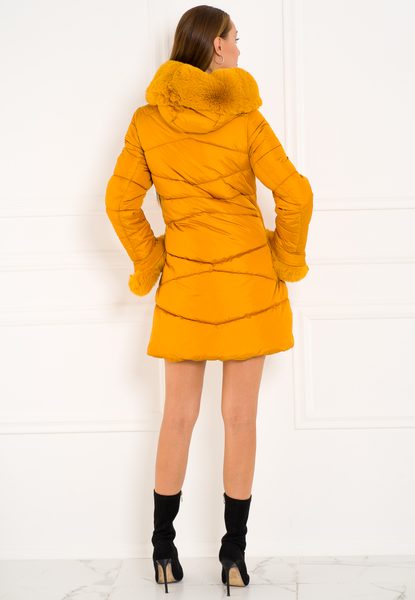 Winter jacket Due Linee - Yellow -