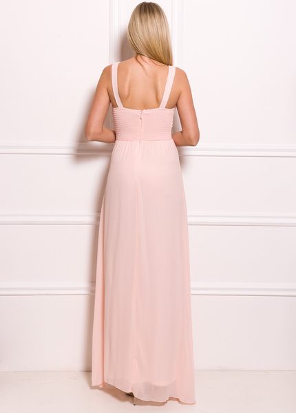 Maxi dress Due Linee - Pink -