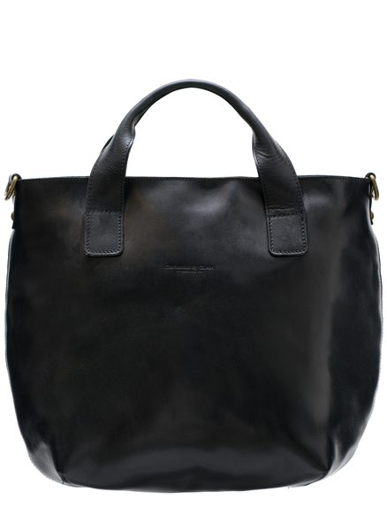 Bolso de cuero de mano para mujer Glamorous by GLAM Santa Croce - Negro -