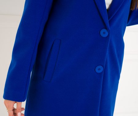 Cappotto donna Glamorous by Glam - Blu -