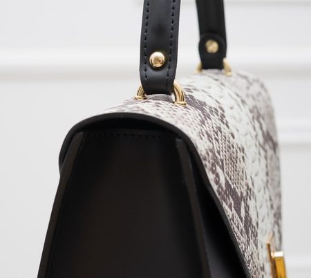 Borsa a mano da donna in pelle Glamorous by GLAM - Nero -