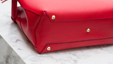 Borsa a mano da donna in pelle Glamorous by GLAM - Rosso -