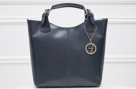 Borsa a mano da donna in pelle Glamorous by GLAM - Grigio -