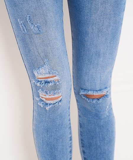 Jeans donna - Blu -