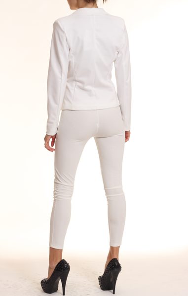 Dámské letní sako bílá -