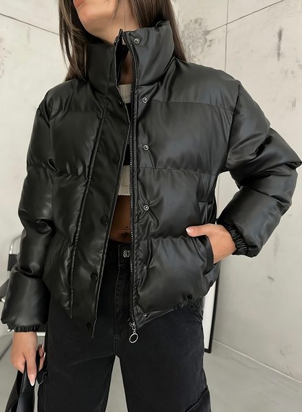 Winter jacket Due Linee - Black -