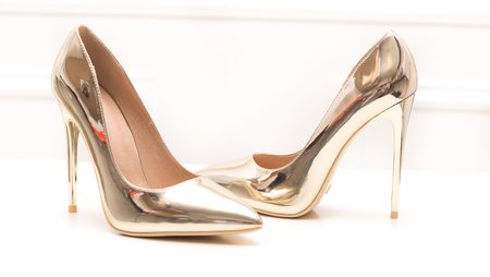 High heels GLAM&GLAMADISE - Gold -
