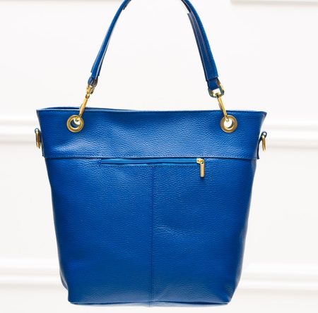 Bolso de hombro de cuero para mujer Glamorous by GLAM - Azul -