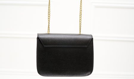 Bolso de cuero crossbody para mujer Glamorous by GLAM - Negro -