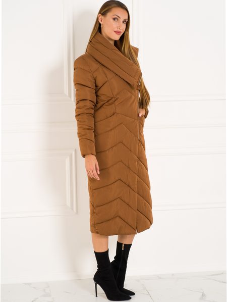 Winter jacket Due Linee - Brown -
