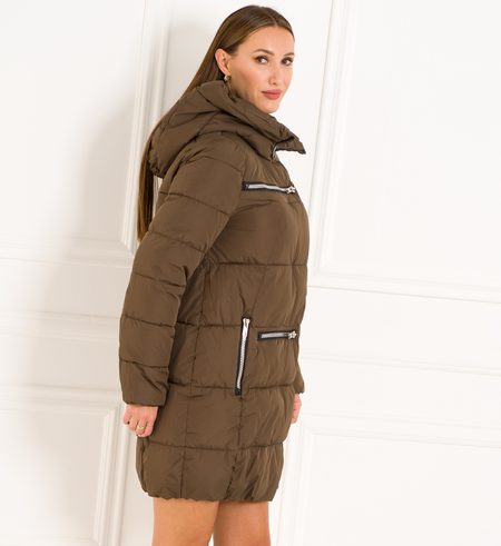 Giacca invernale donna Due Linee - Marrone -