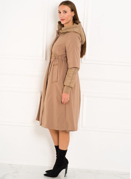 Dámská exkluzivní bunda béžová -