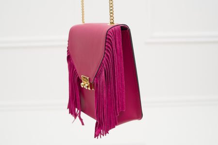 Real leather crossbody bag Glamorous by GLAM - Pink -