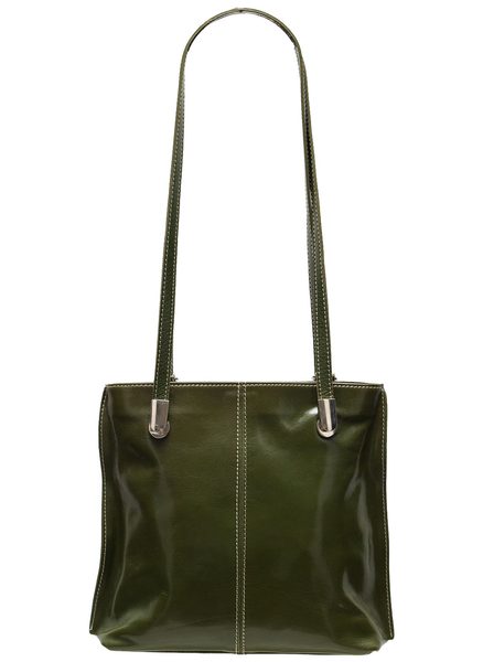 Borsa a mano da donna in pelle Glamorous by GLAM - Verde -