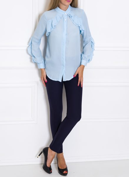 Women's top Due Linee - Blue -