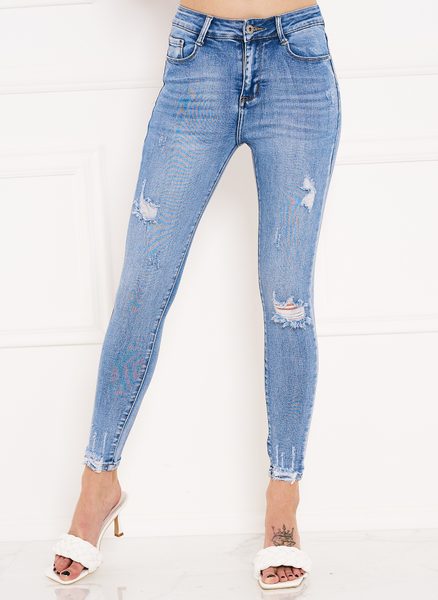 Jeans donna - Blu -