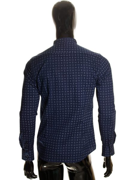 Camisa de hombre - Azul oscuro -