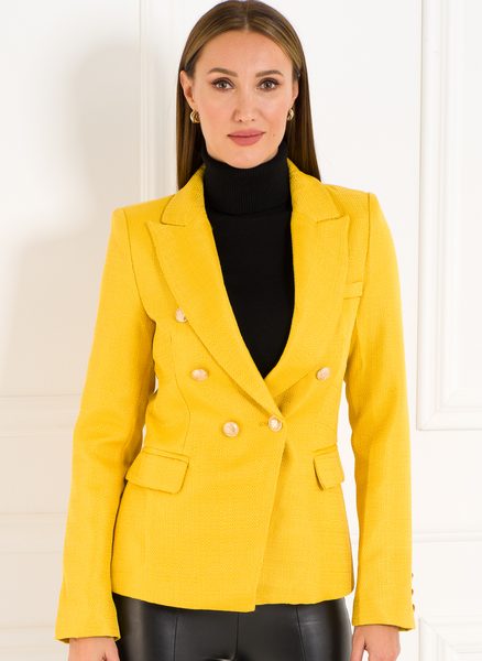 Blazer de mujer Due Linee - Amarillo -