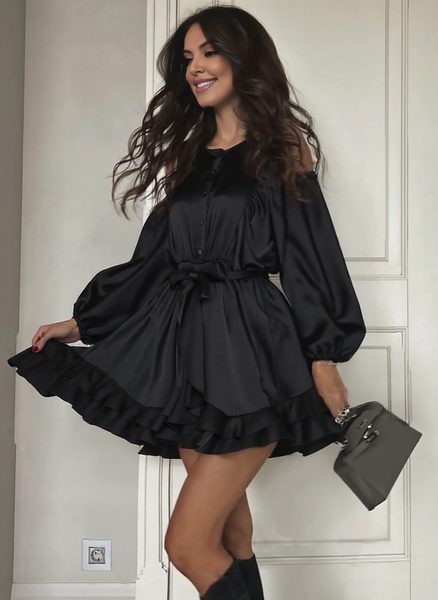 Rochie damă Due Linee - Neagră -