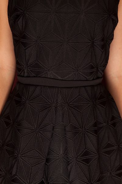 Vestido de mujer Due Linee - Negro -