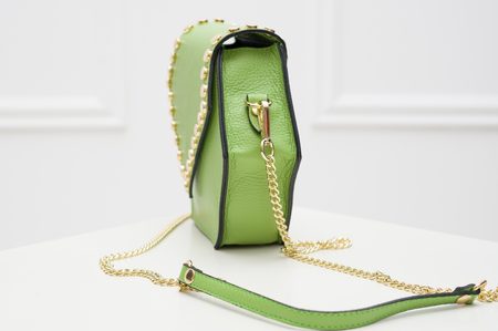 Női bőr crossbody Glamorous by GLAM - Zöld -