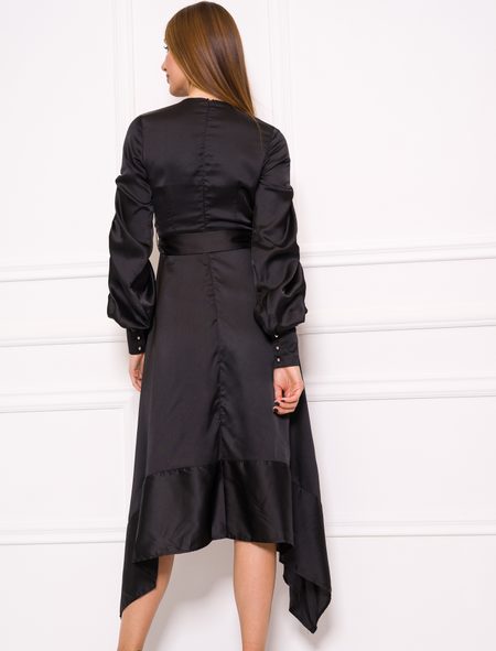 Vestido de mujer Due Linee - Negro -