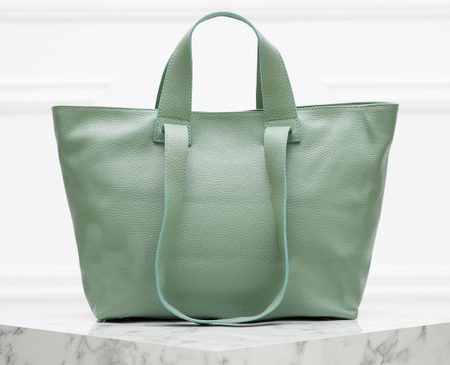 Real leather shoulder bag Glamorous by GLAM - Green -