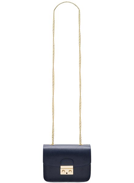 Bolso de cuero crossbody para mujer Glamorous by GLAM - Azul -