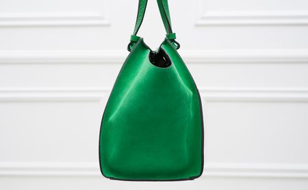 Real leather shoulder bag Glamorous by GLAM - Green -