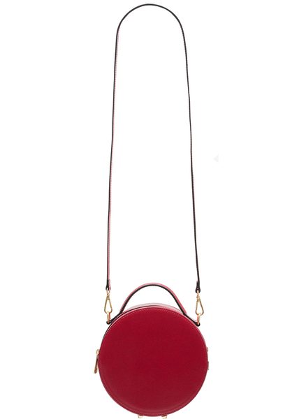 Real leather crossbody bag Glamorous by GLAM - Red -