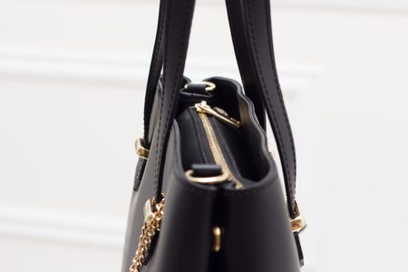 Real leather shoulder bag Glamorous by GLAM - Black -