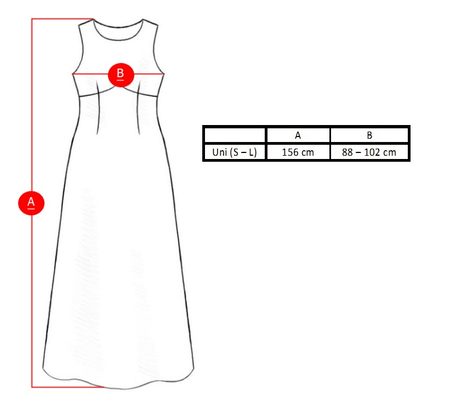 Vestido largo de mujer Glamorous by Glam - Rojo -