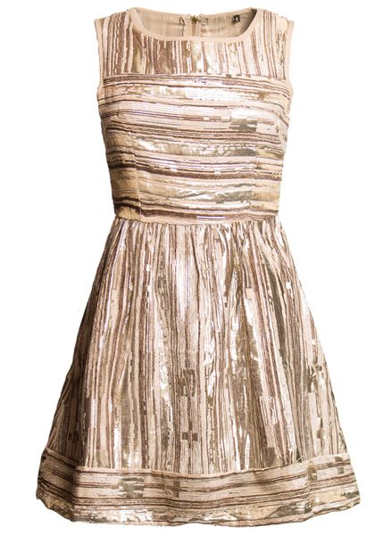 Italian dress Due Linee - Beige -