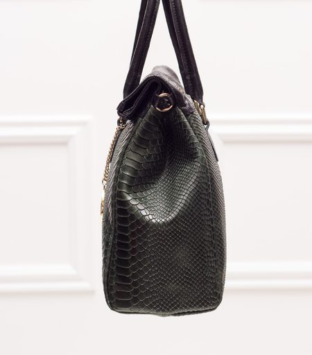 Real leather handbag Glamorous by GLAM - Green -