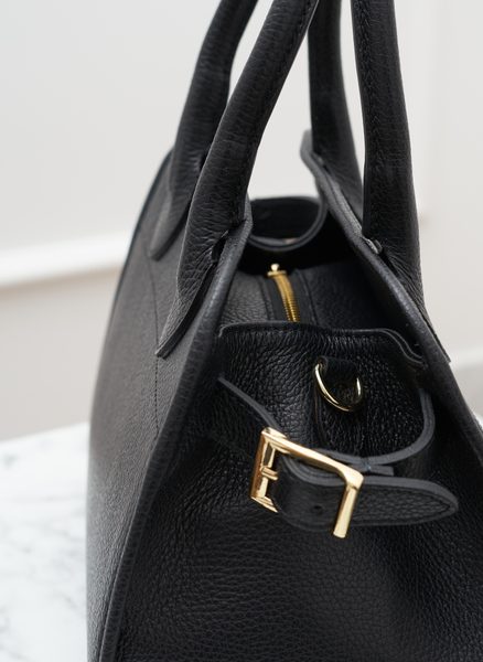 Real leather handbag Glamorous by GLAM - Black -