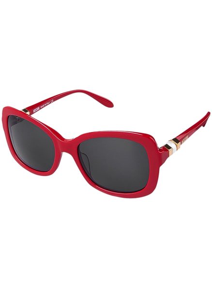 Damskie okulary przeciwsłoneczne Moschino - czerwony -