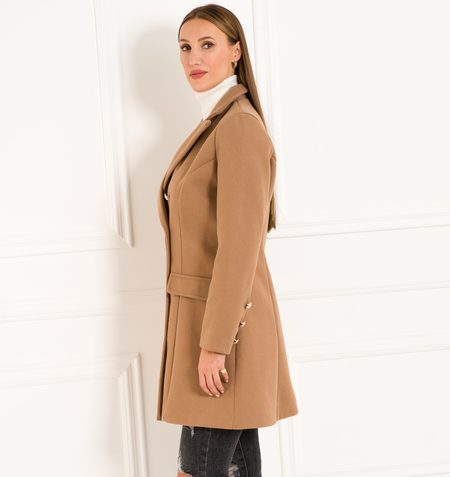 Cappotto donna CIUSA SEMPLICE - Beige -