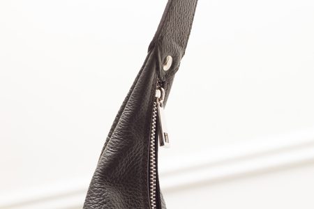 Real leather shoulder bag Glamorous by GLAM - Grey -