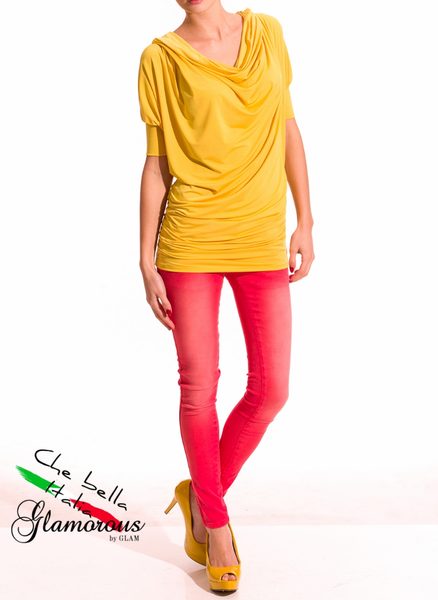 Top s vodou žlutý -