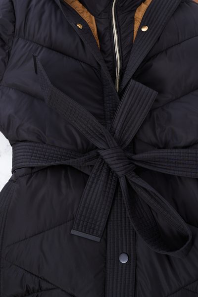Winter jacket Due Linee - Black -