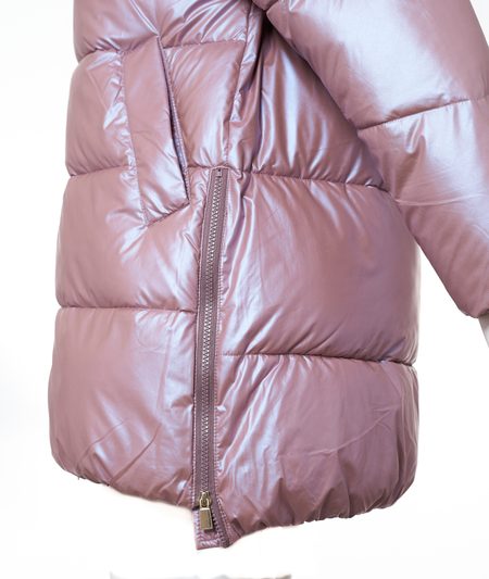 Winter jacket Due Linee - Pink -