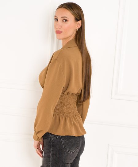 Top donna CIUSA SEMPLICE - Marrone -