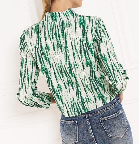 Crop-top damă CIUSA SEMPLICE - Verde -