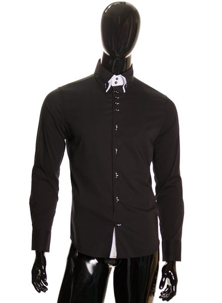 Camisa de hombre - Negro -