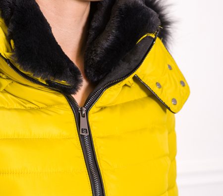 Giacca invernale donna Due Linee - Giallo -